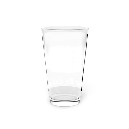 Dropping Bombs Pint Glass