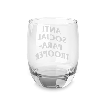 Anti Social Whiskey Glass