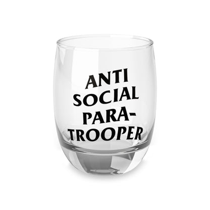 Anti Social Whiskey Glass