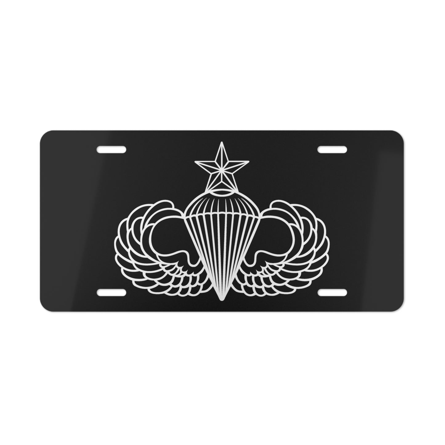 Senior Rated Aluminum License Plate