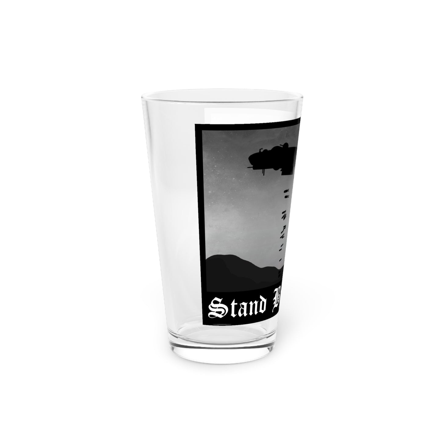 Dropping Bombs Pint Glass