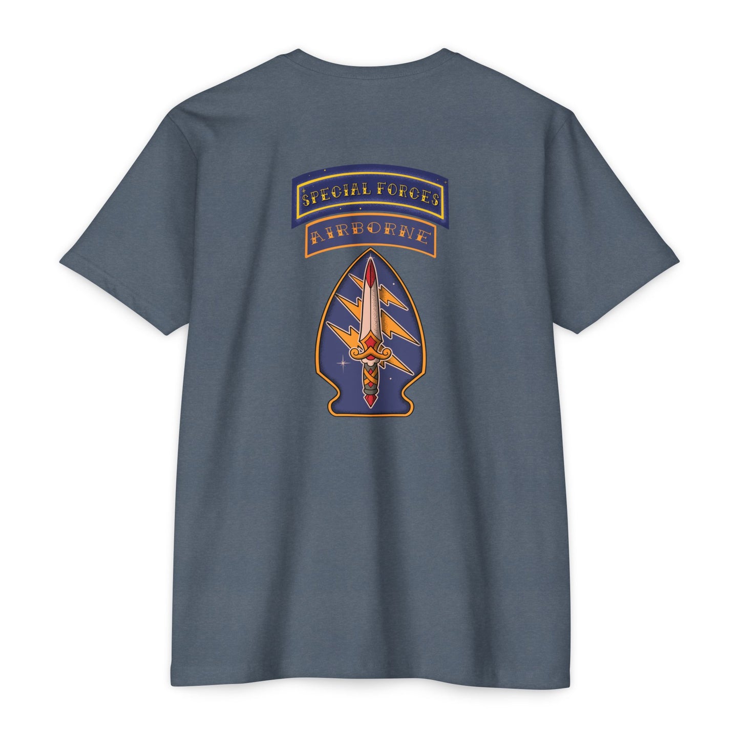 SF Long Tab Patch Traditional Style Tee