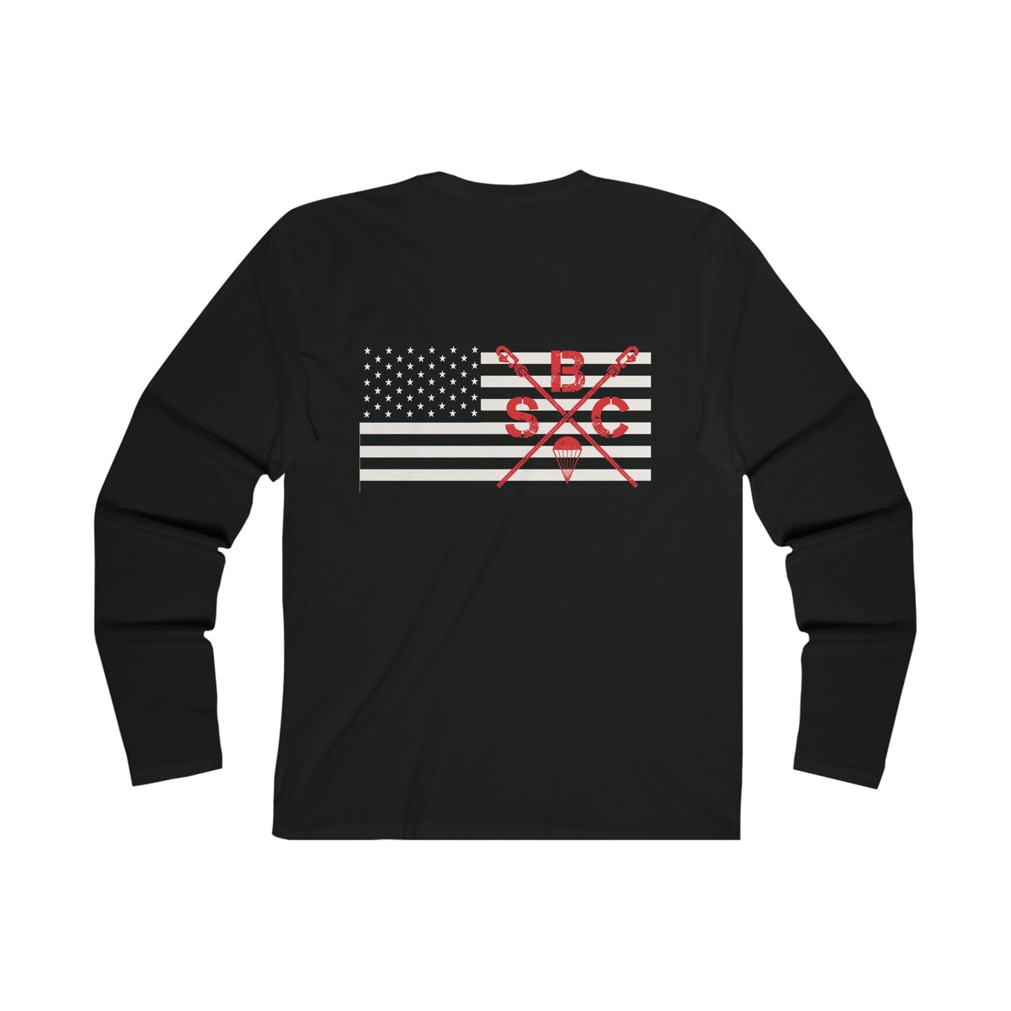 SBC American Flag B&W Long Sleeve