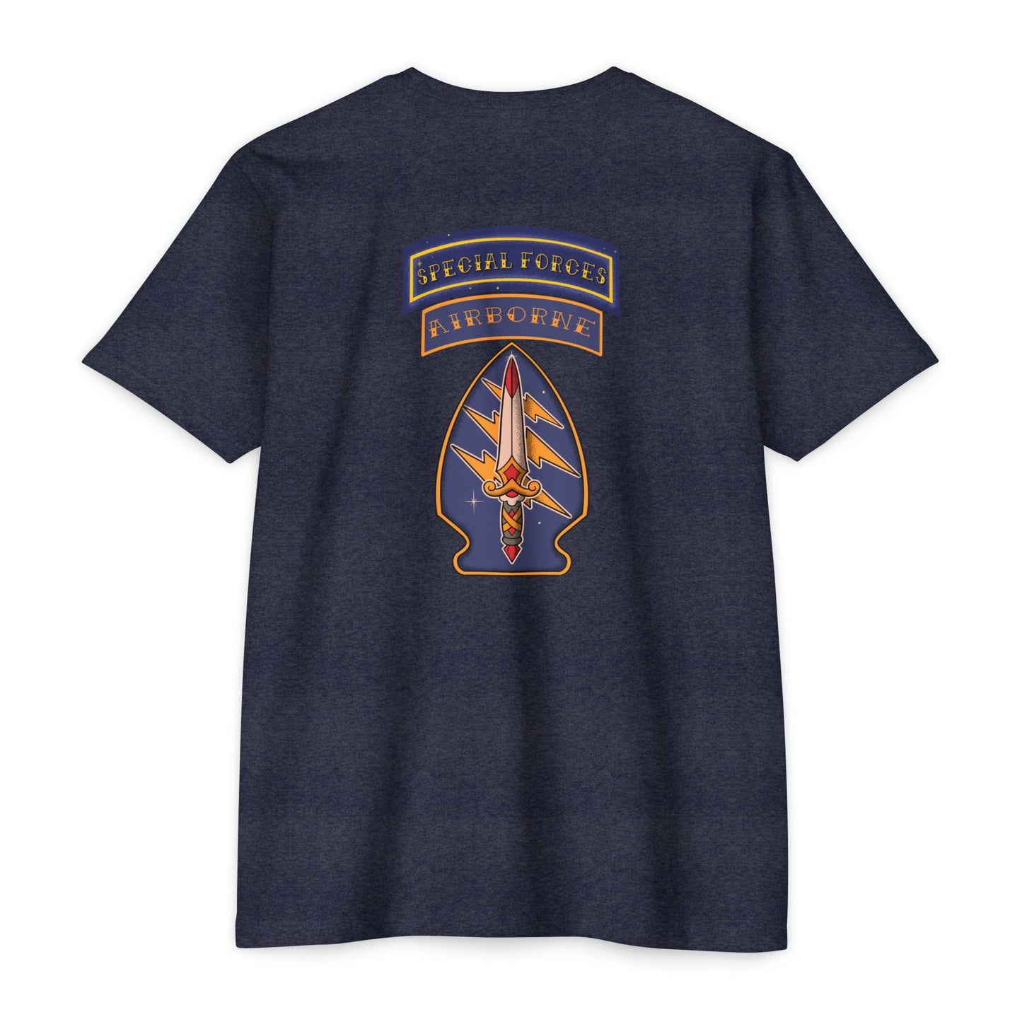 SF Long Tab Patch Traditional Style Tee