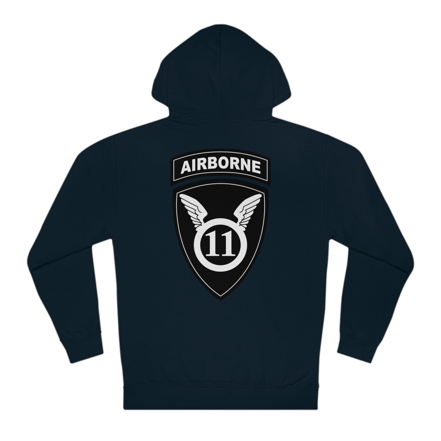 11th Airborne DIV B&W Hoodie