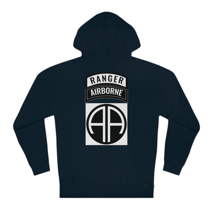 82nd Ranger B&W Hoodie