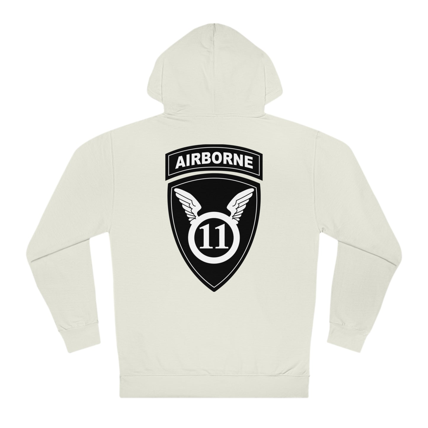 11th Airborne DIV B&W Hoodie