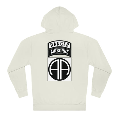 82nd Ranger B&W Hoodie