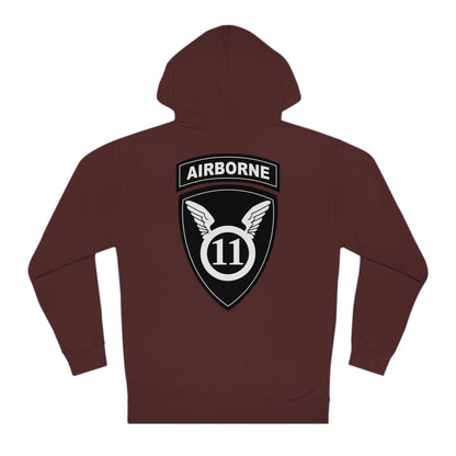 11th Airborne DIV B&W Hoodie