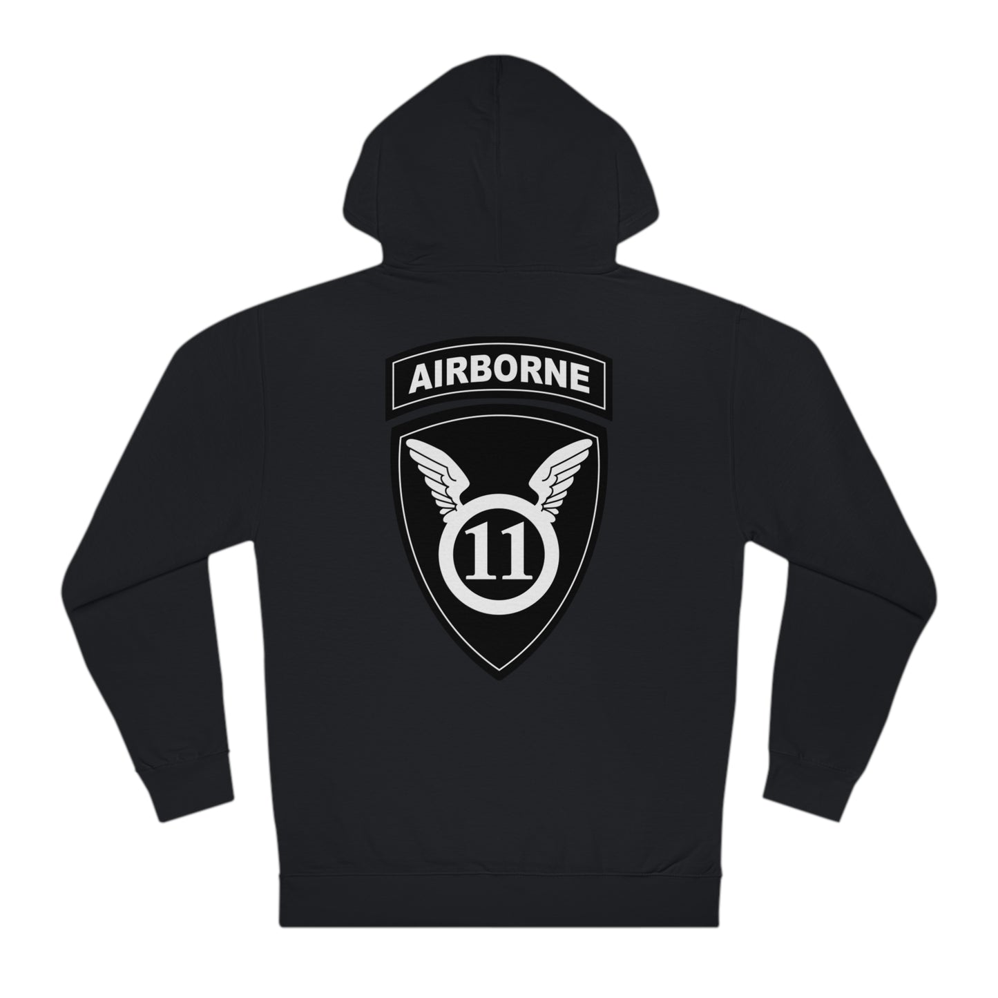 11th Airborne DIV B&W Hoodie