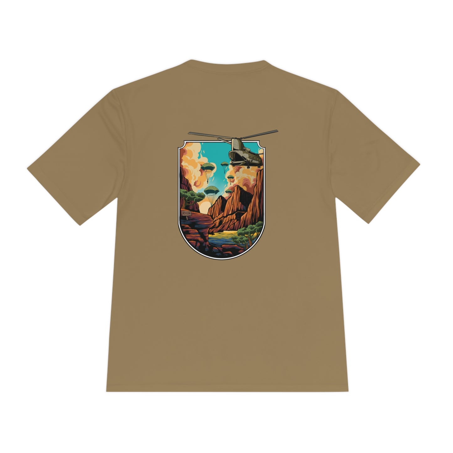 MOISTURE WICKING Zion NP Airborne Tee