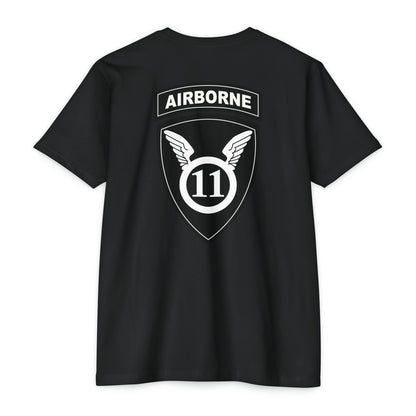 11th Airborne DIV B&W Tee