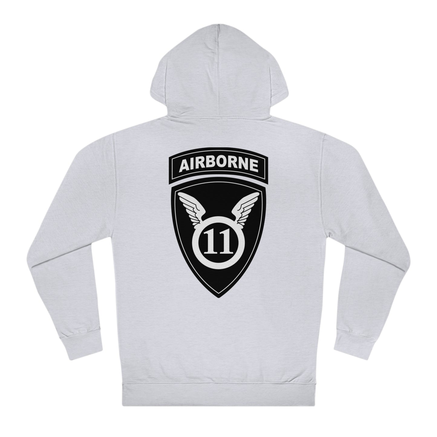 11th Airborne DIV B&W Hoodie