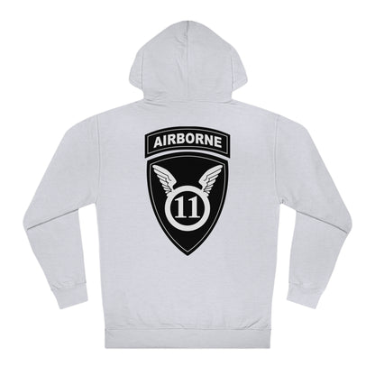 11th Airborne DIV B&W Hoodie