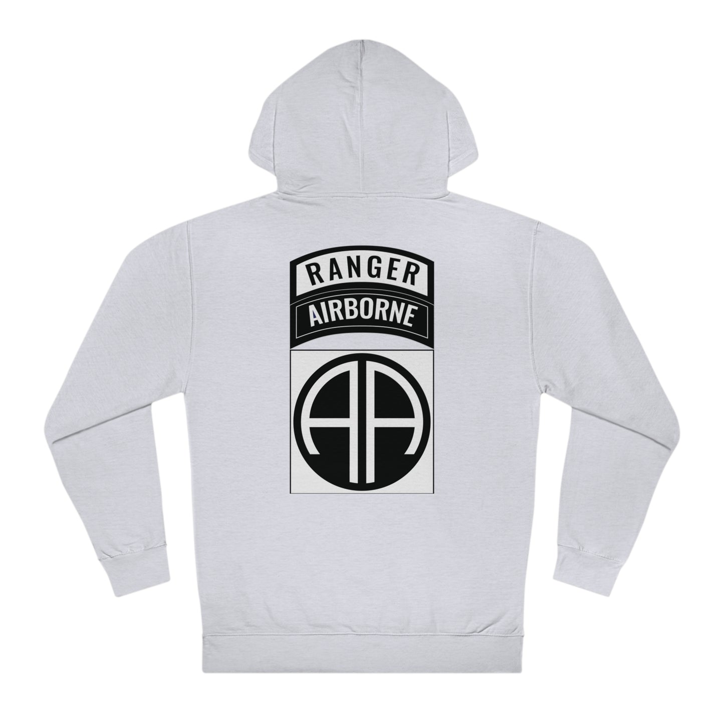 82nd Ranger B&W Hoodie