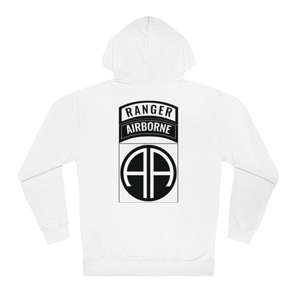 82nd Ranger B&W Hoodie