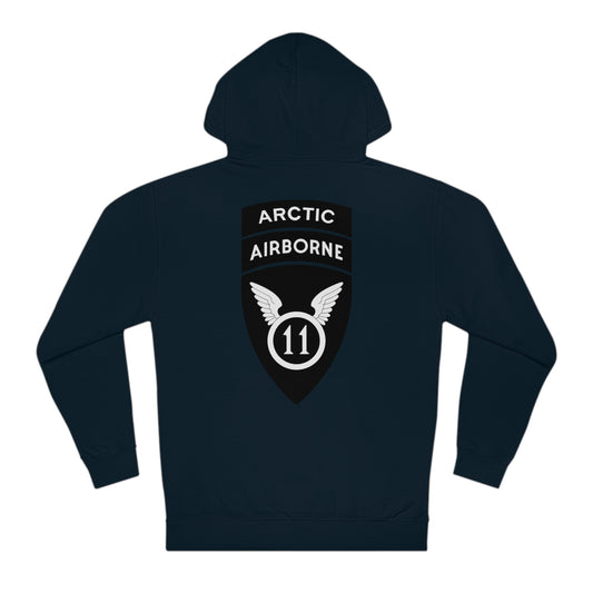 Artic 11th Airborne DIV B&W Hoodie