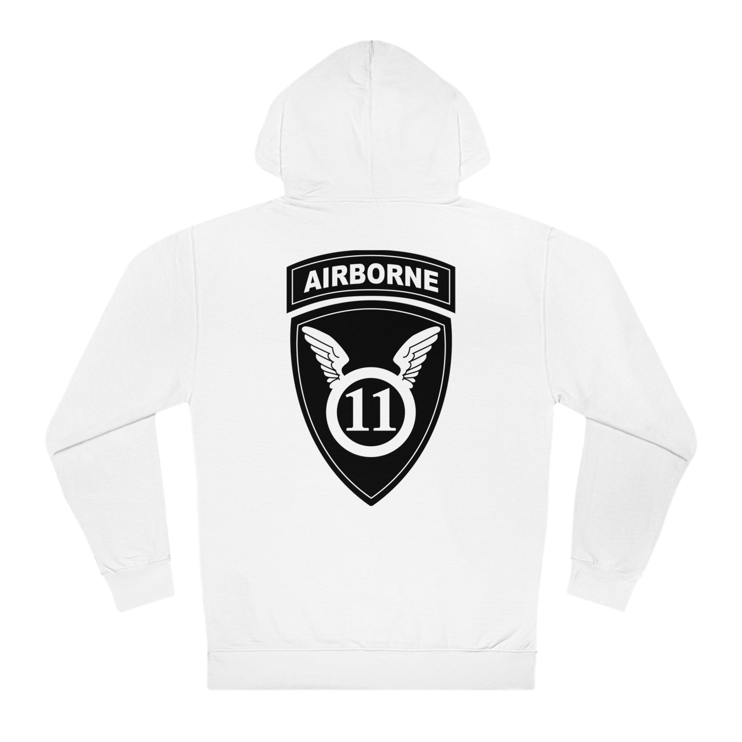 11th Airborne DIV B&W Hoodie