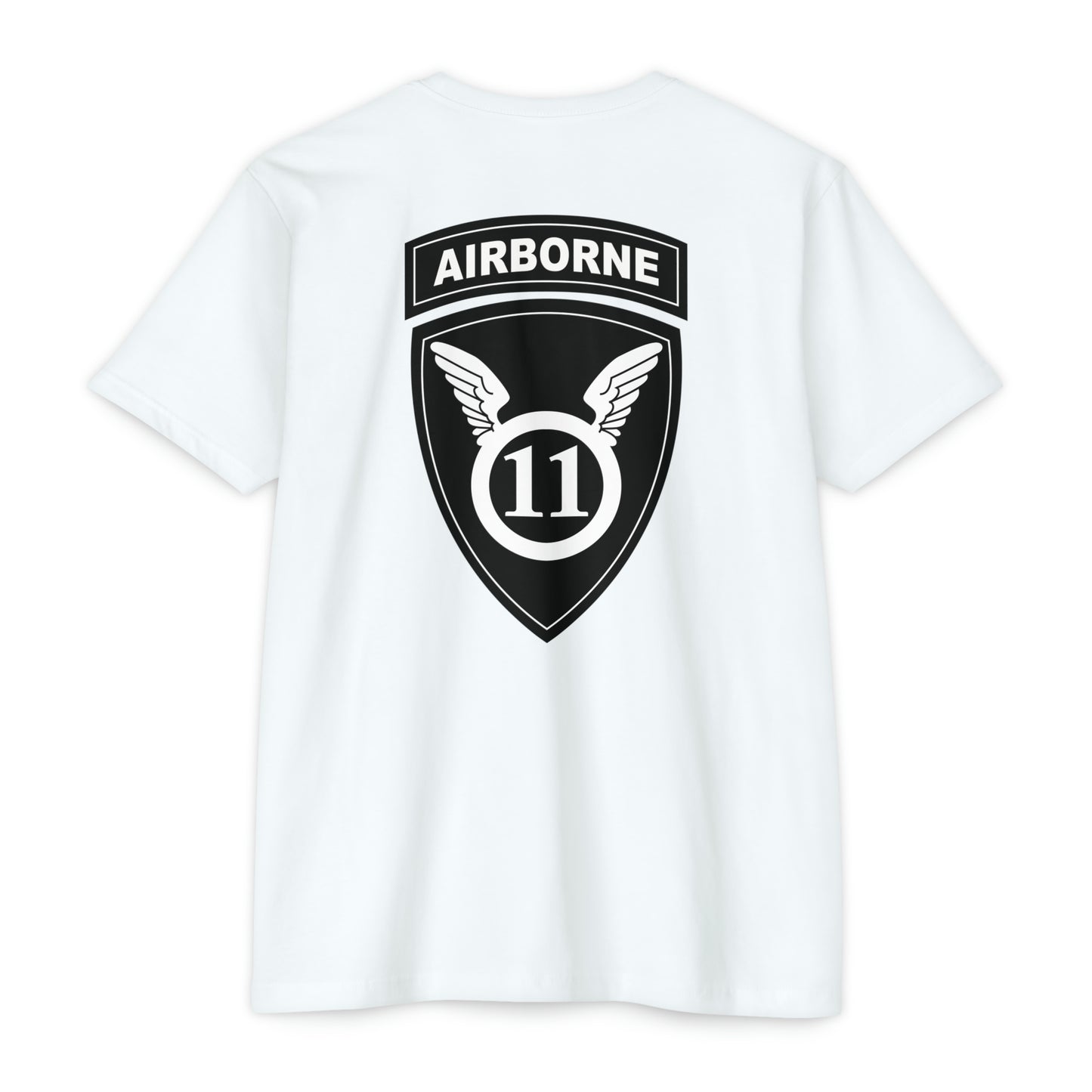 11th Airborne DIV B&W Tee