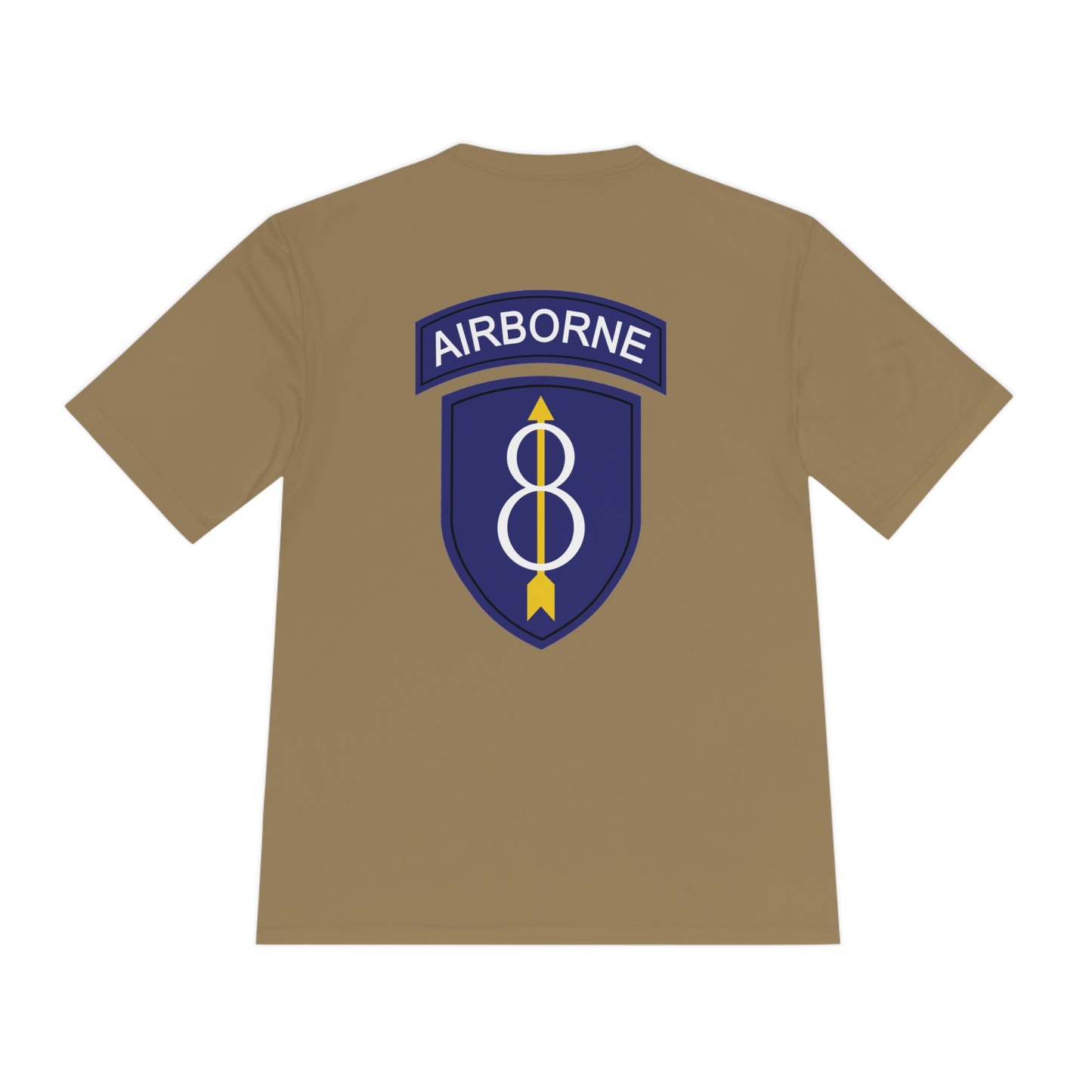 MOISTURE WICKING 8th INF DIV Airborne Tee