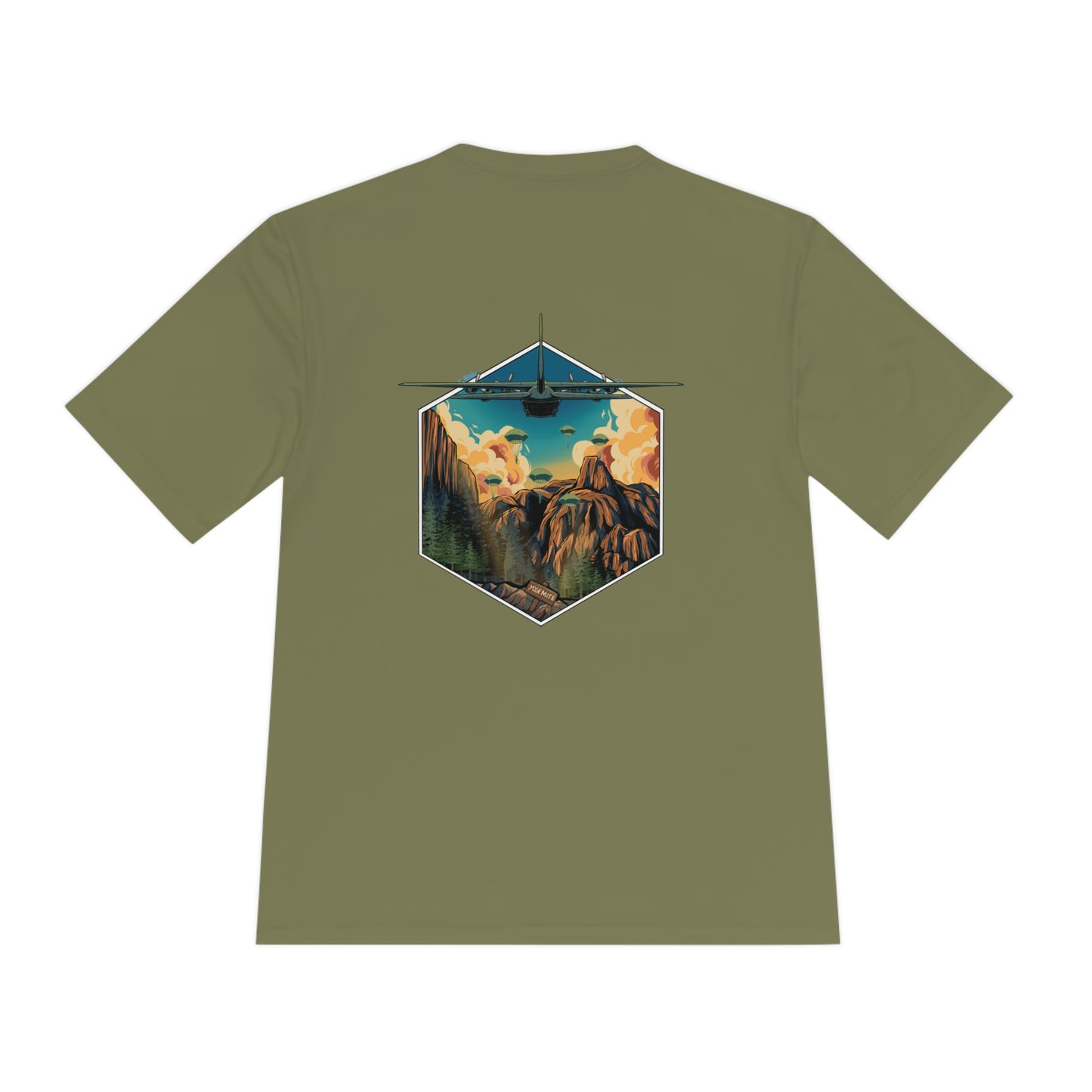 MOISTURE WICKING Yosemite NP Airborne Tee