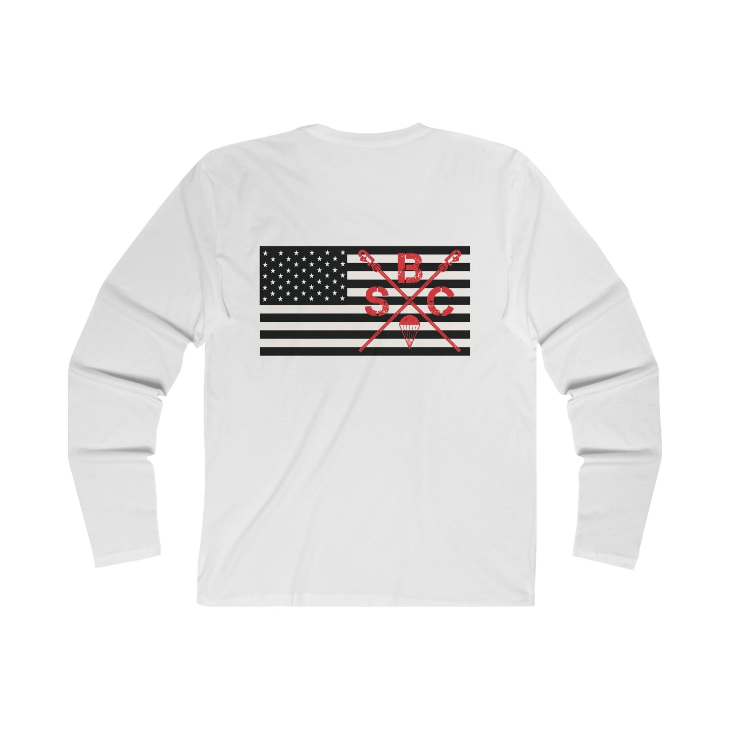 SBC American Flag B&W Long Sleeve