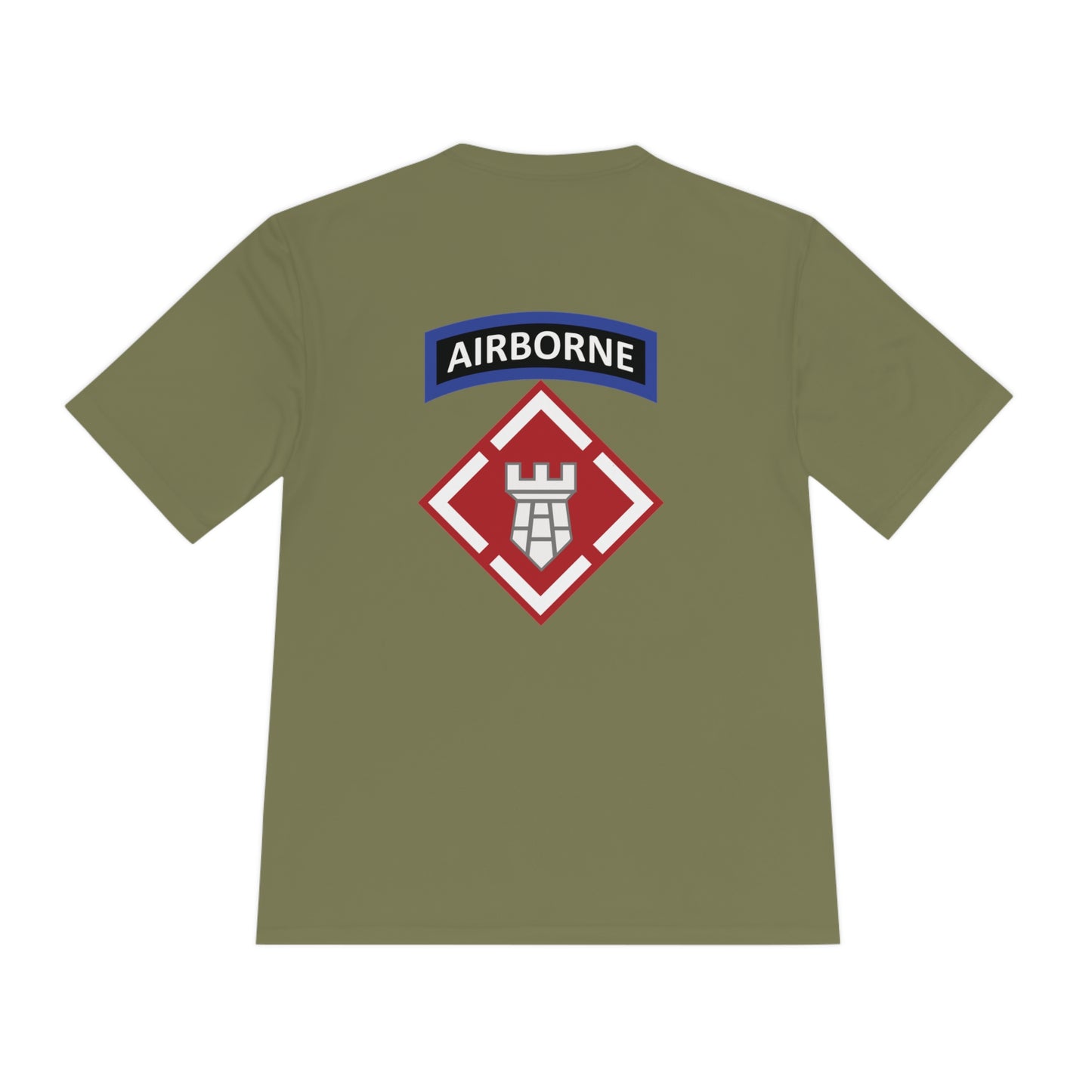 MOISTURE WICKING 20th ENG BDE Airborne Tee