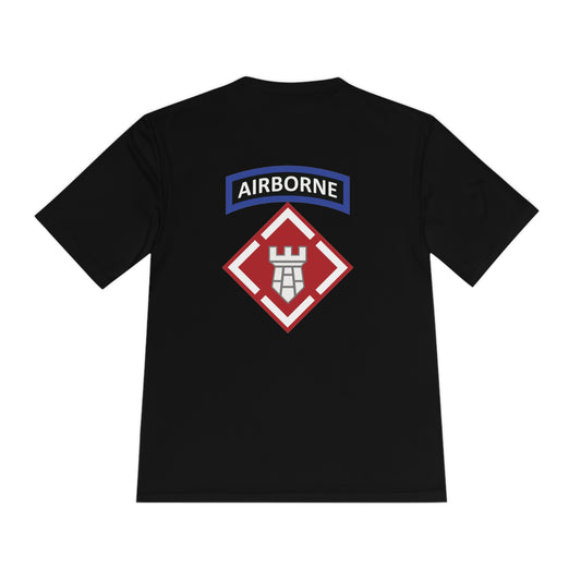 MOISTURE WICKING 20th ENG BDE Airborne Tee