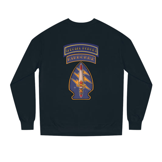 SF Long Tab Patch Traditional Style Sweater