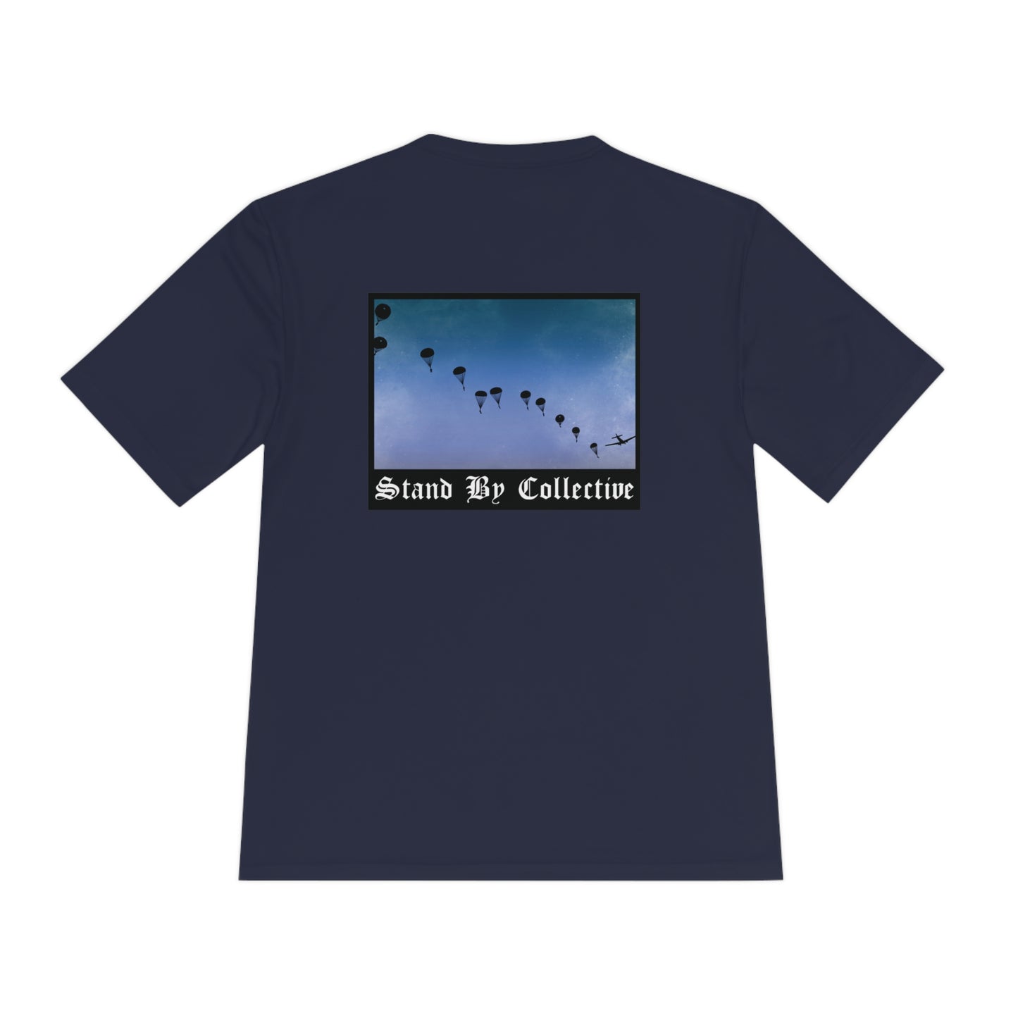 MOISTURE WICKING Silo Blue Airborne Tee