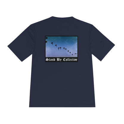 MOISTURE WICKING Silo Blue Airborne Tee