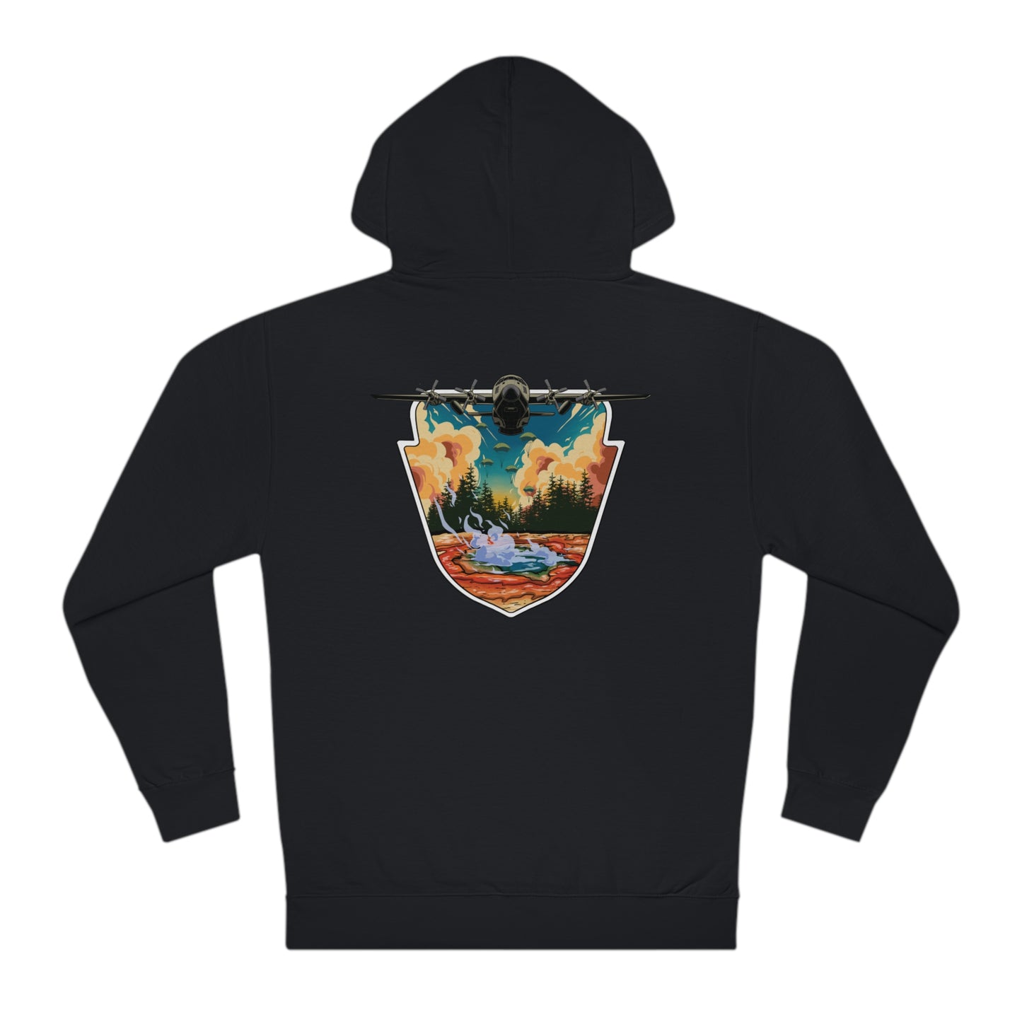 Yellowstone NP Airborne Hoodie