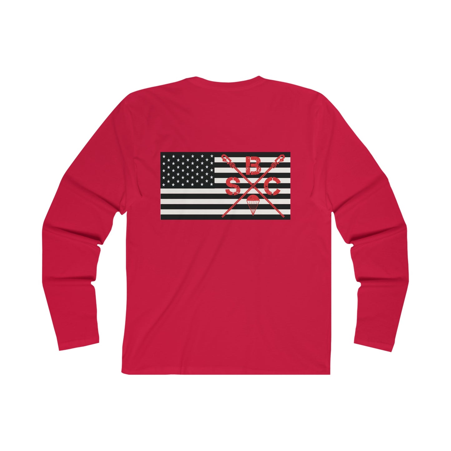 SBC American Flag B&W Long Sleeve