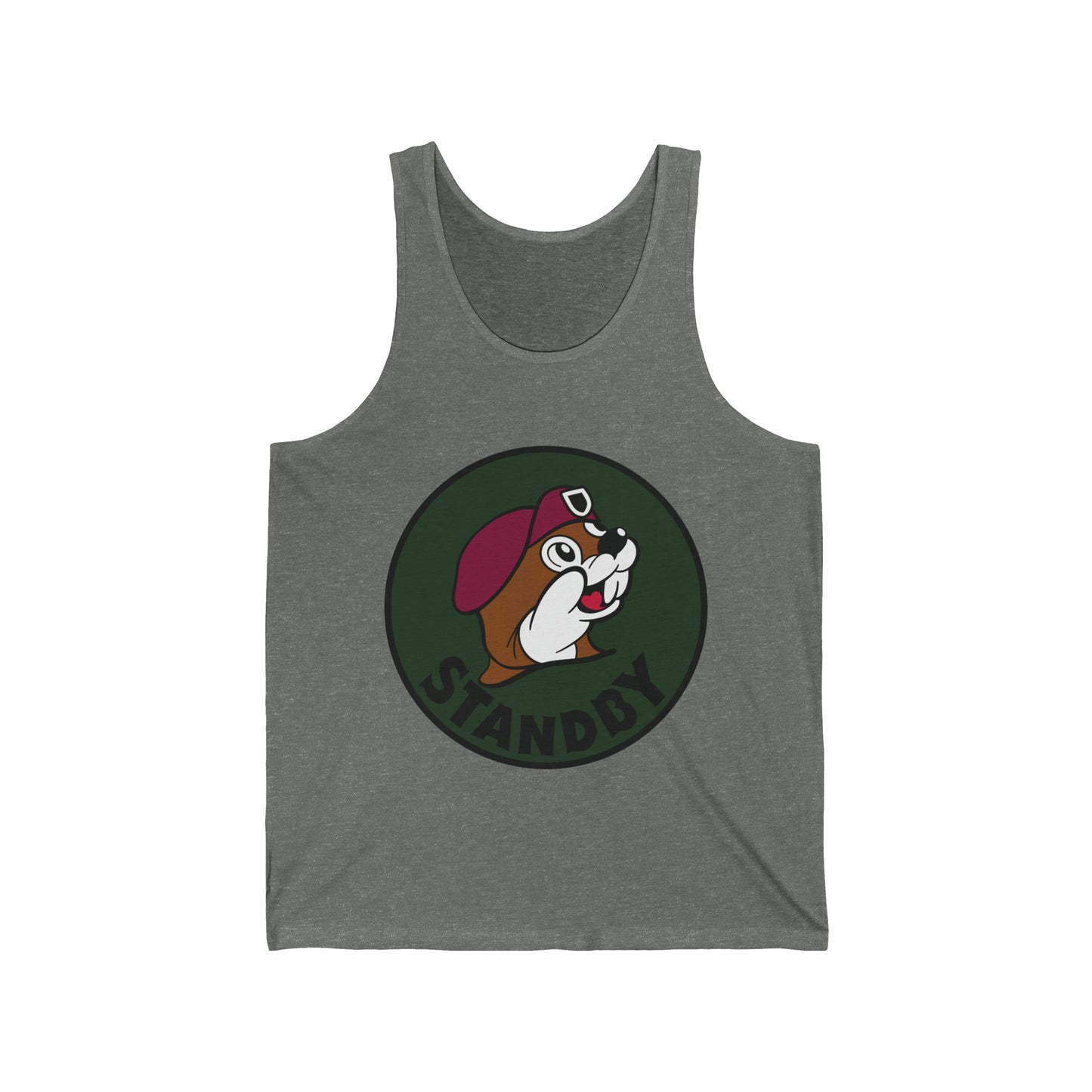 SB Bussey Maroon Beret Tank Top