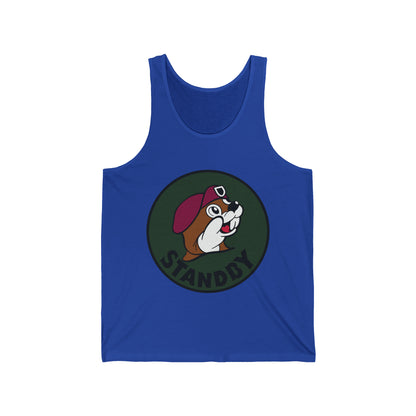 SB Bussey Maroon Beret Tank Top