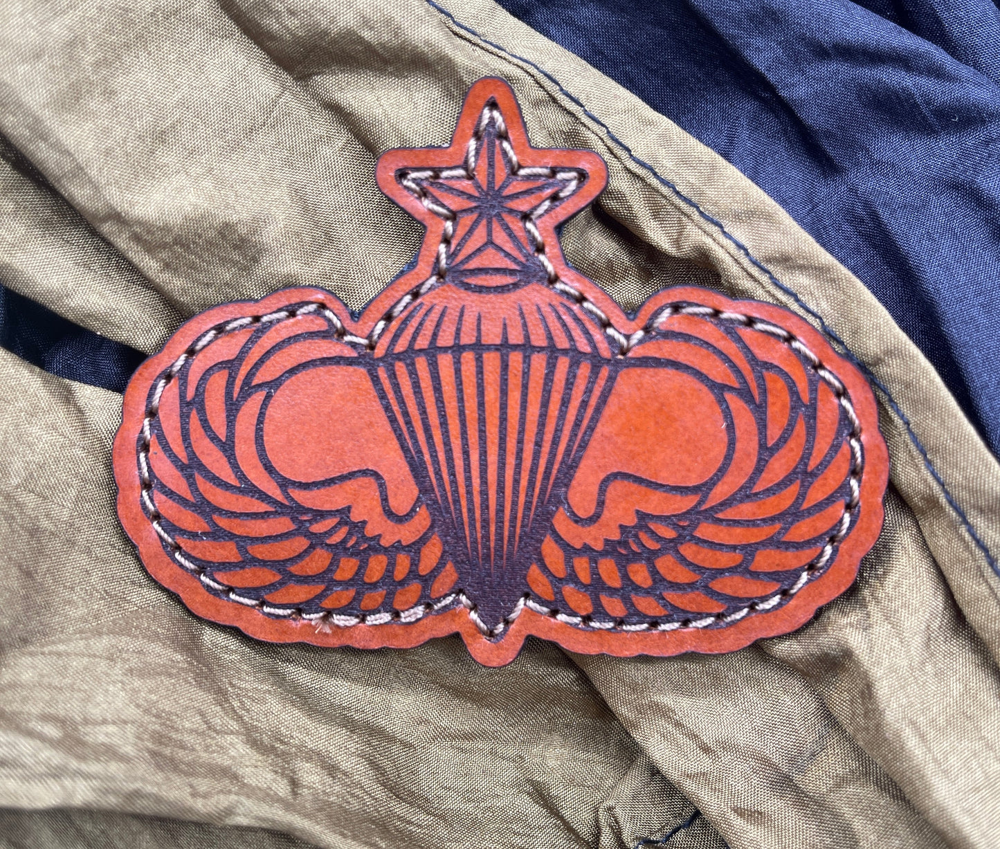 JM Wings Leather Patch Senior/Master