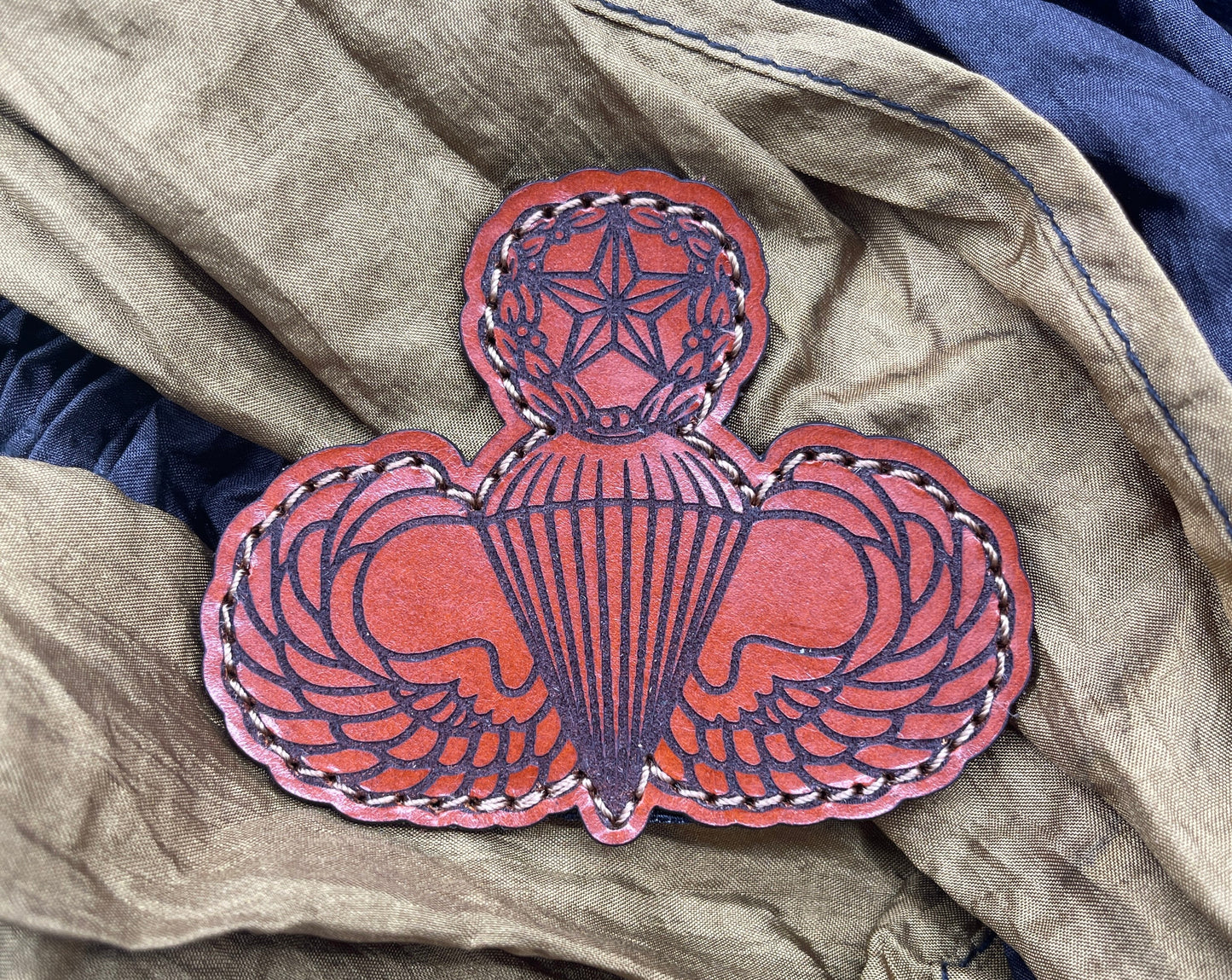 JM Wings Leather Patch Senior/Master