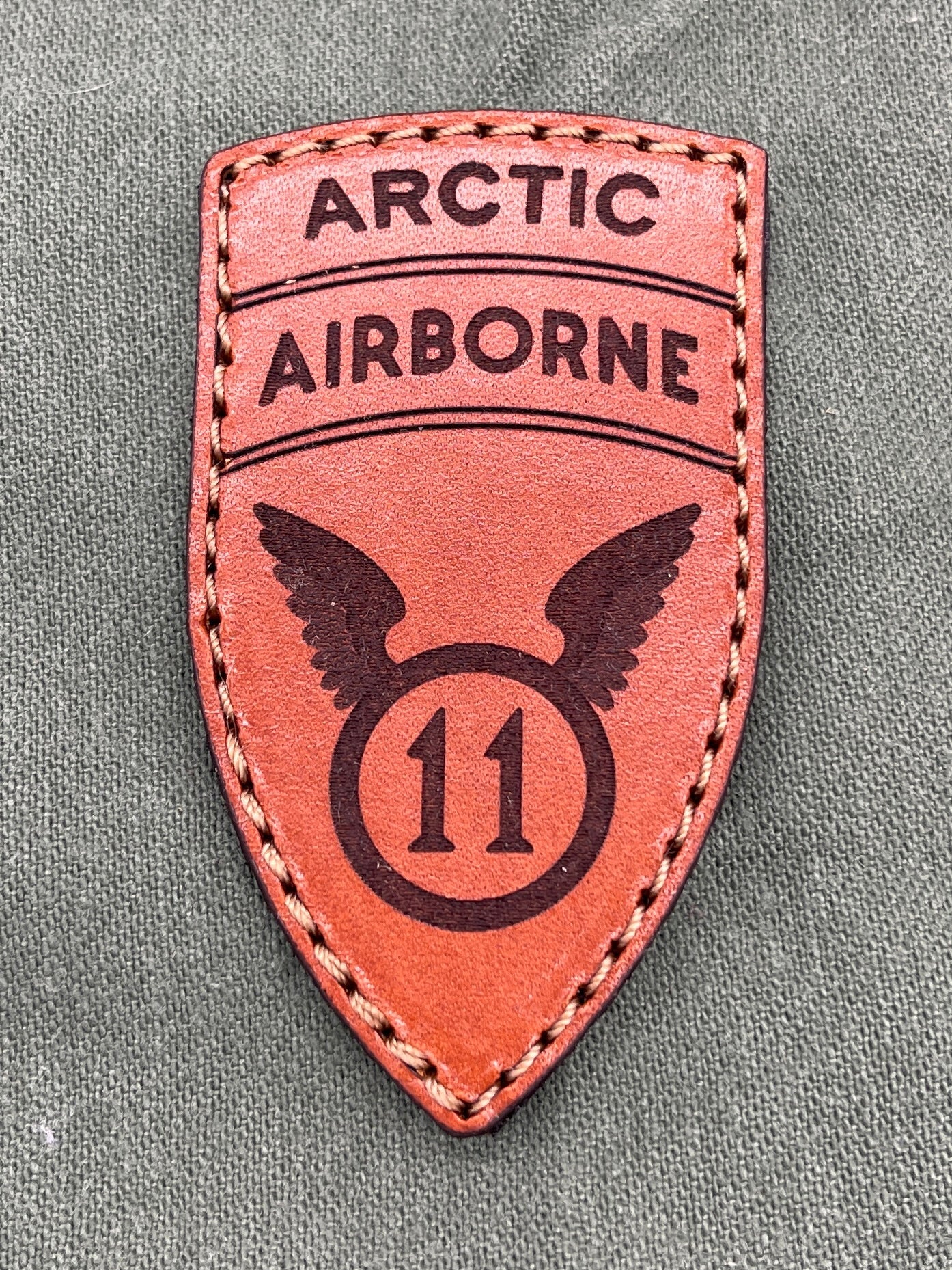 11th ABN Leather Patch