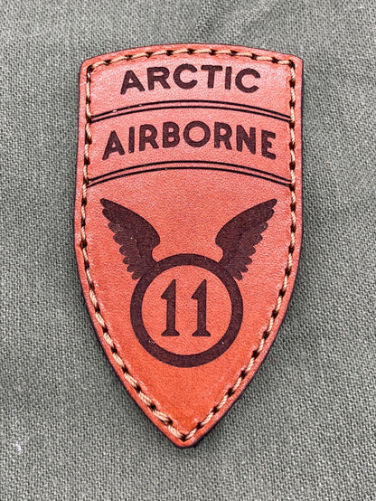 11th ABN Leather Patch