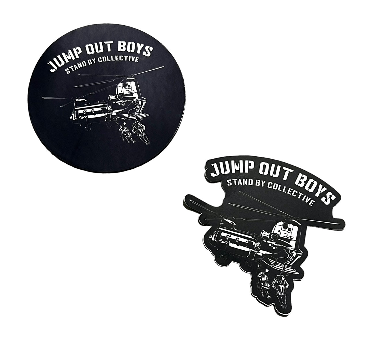 Jump Out Boys sticker/magnet combo