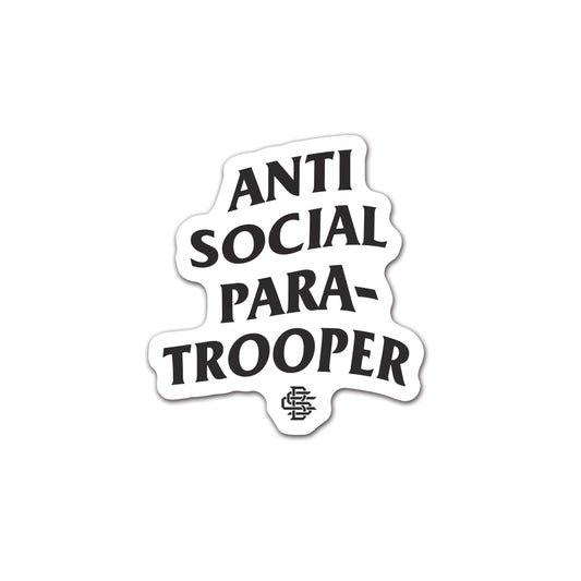 Anti Social VINYL STICKER