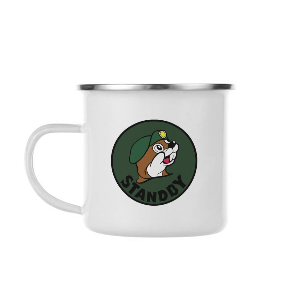 SB Bussey Camp Enamel Mug