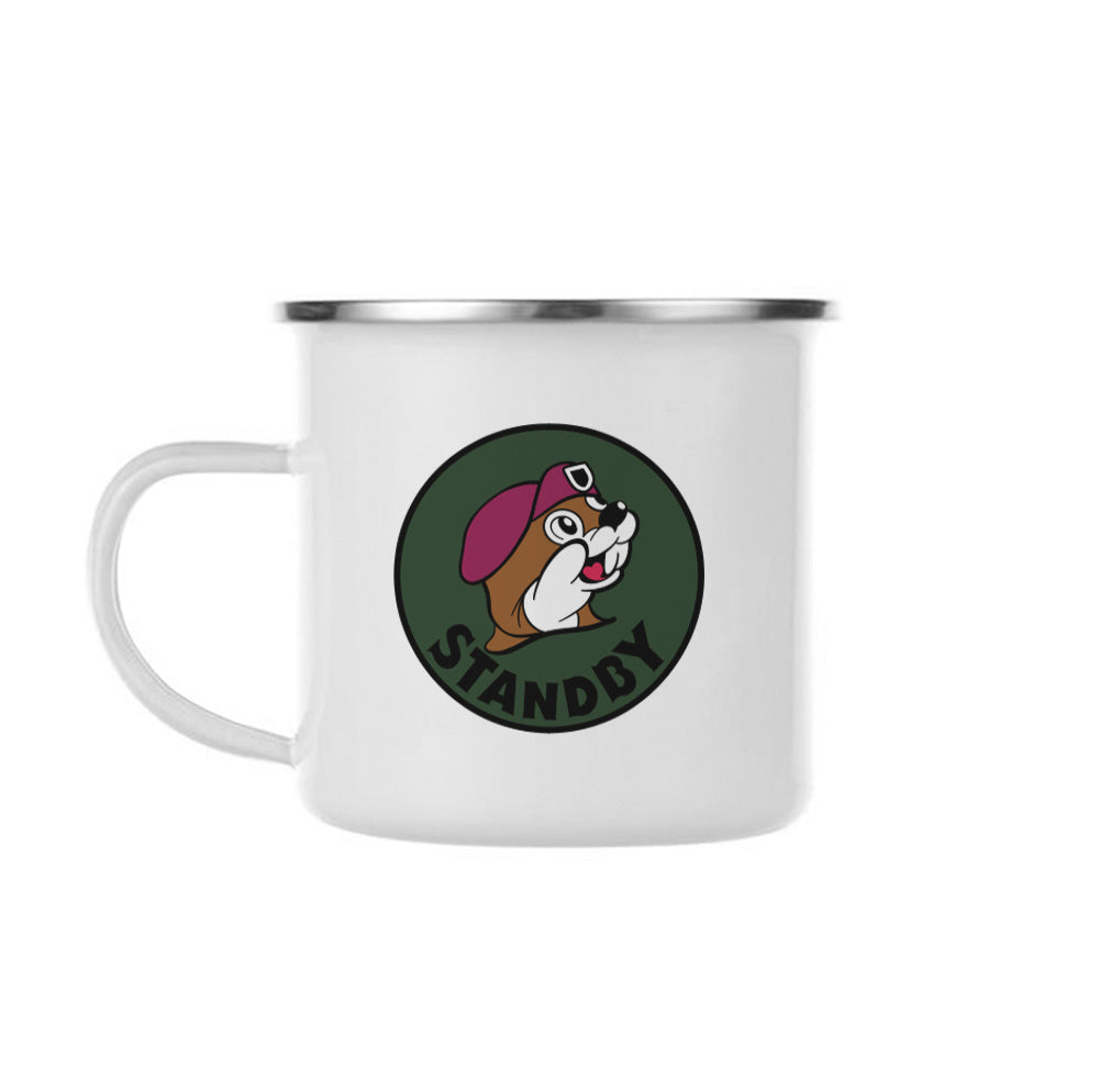 SB Bussey Camp Enamel Mug