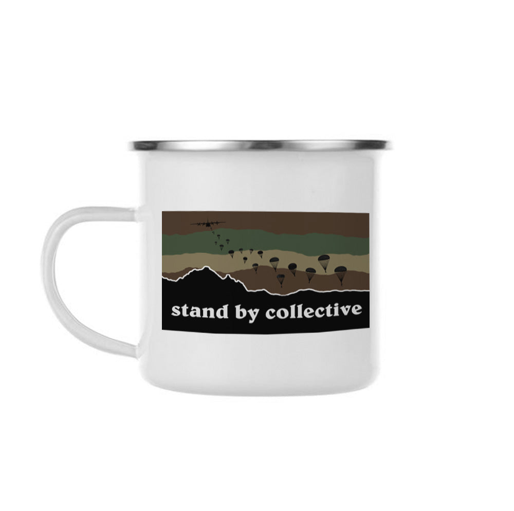 M81 Para Camp Enamel Mug