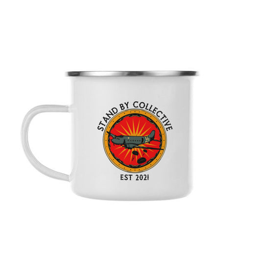 Starburst Camp Enamel Mug