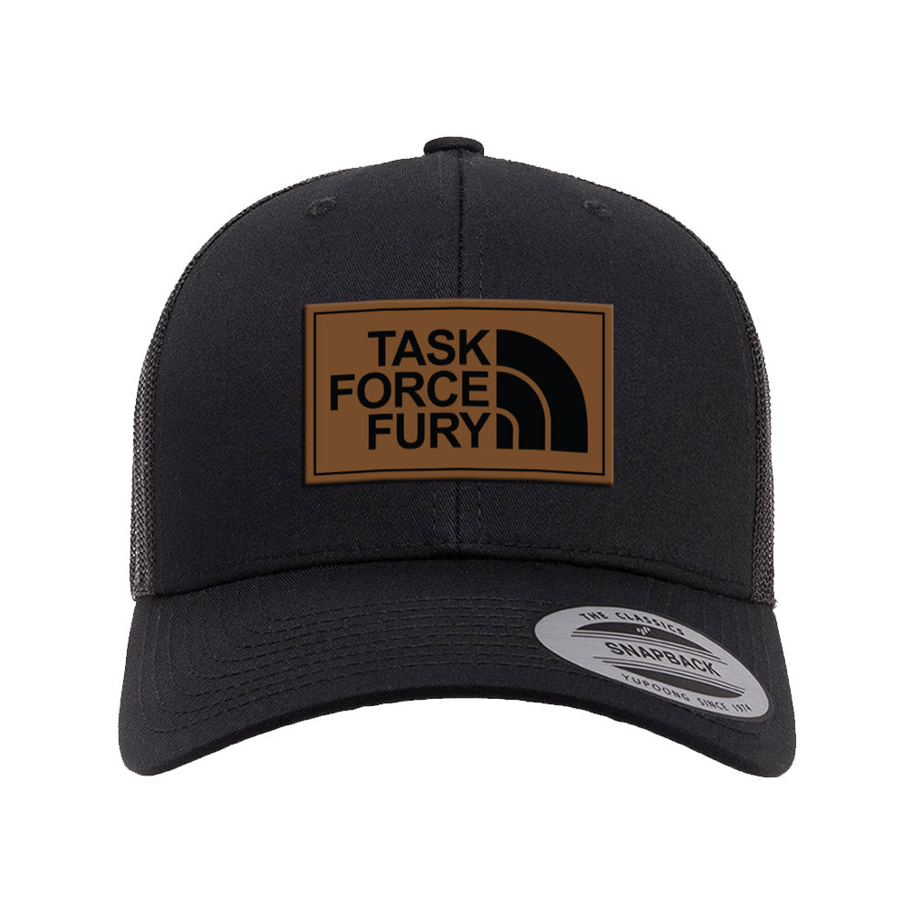 Task Force Fury Leather Patch Hat