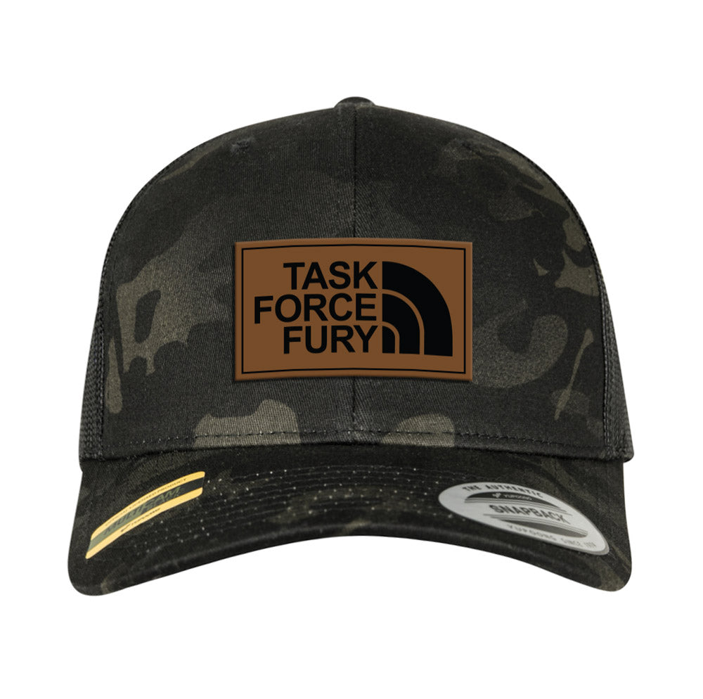 Task Force Fury Leather Patch Hat