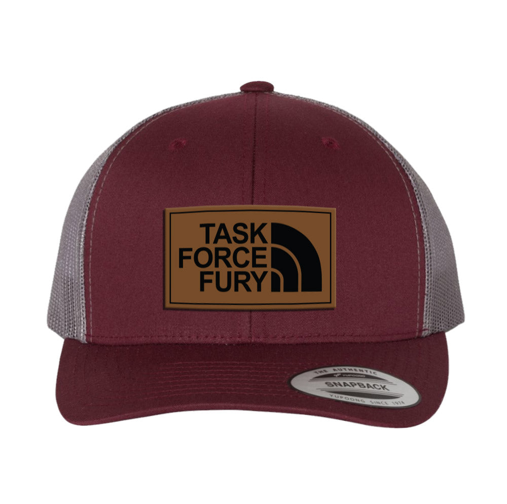 Task Force Fury Leather Patch Hat