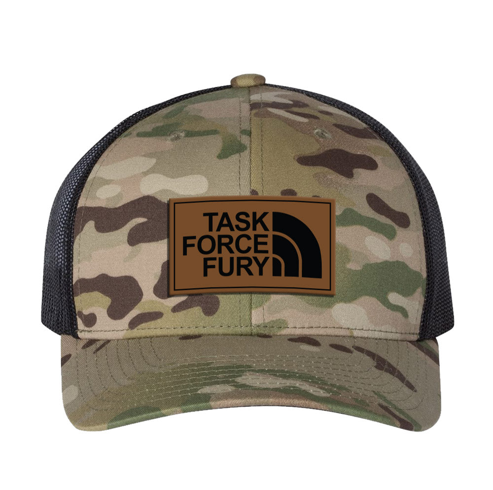 Task Force Fury Leather Patch Hat