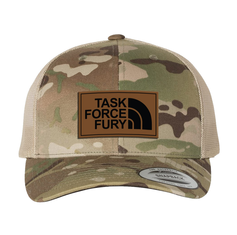 Task Force Fury Leather Patch Hat